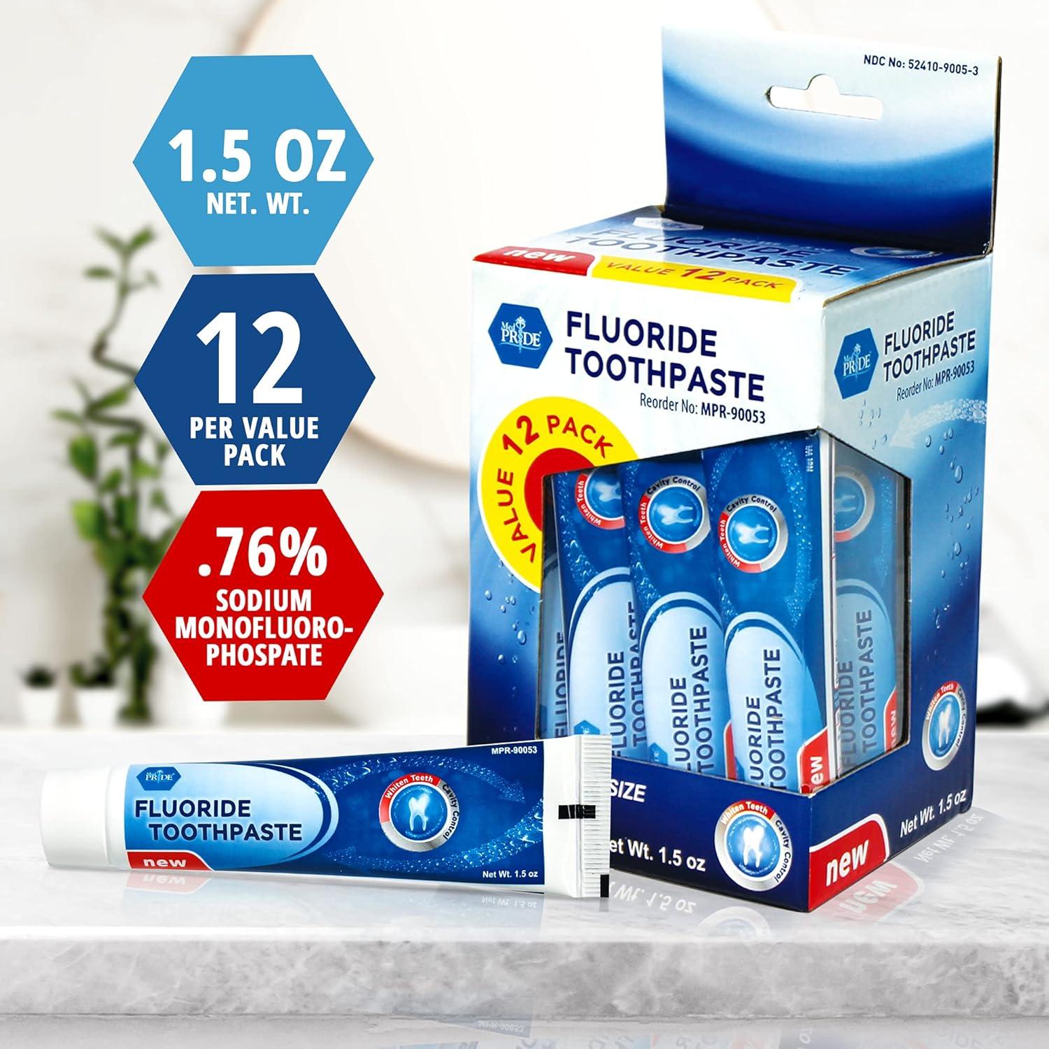imageFlouride Toothpaste 15 oz Tubes 12 Tubes Per Case