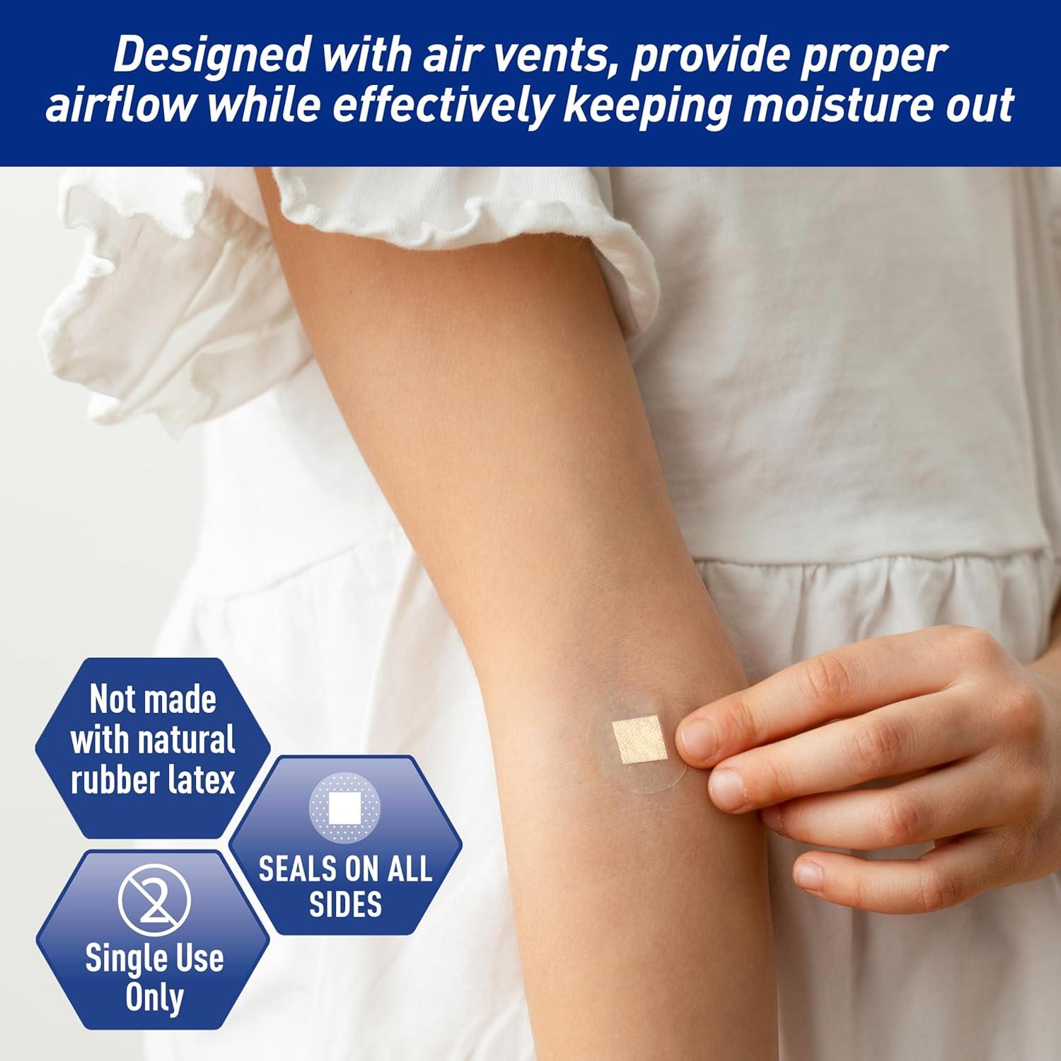 imageMED PRIDE 100Pack 78in Sterile Small Round Clear Bandages for Face  Sensitive Skin Spot Bandages with NonStick Pad Hypoallergenic Adhesive LatexFree