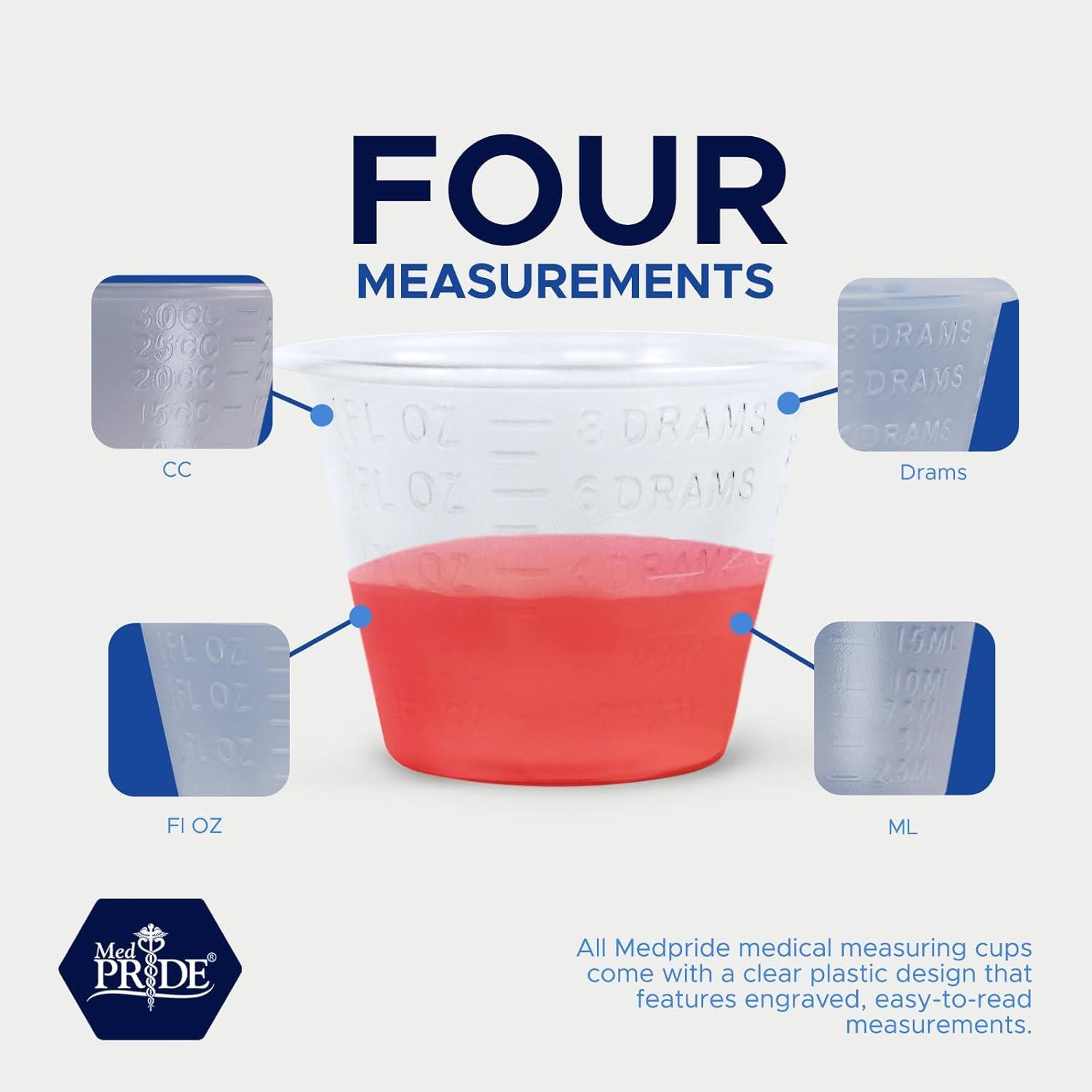 imageMED PRIDE Graduated Medicine Cups  Set of 500