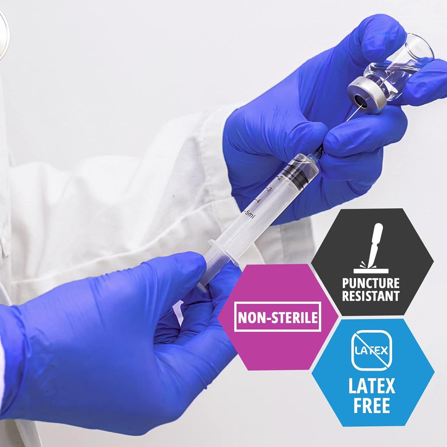 imageMED PRIDE Nitrile Medical Exam Gloves  Disposable Powder ampamp LatexFree Surgical Gloves For Doctors Nurses Hospital ampamp Home Use1