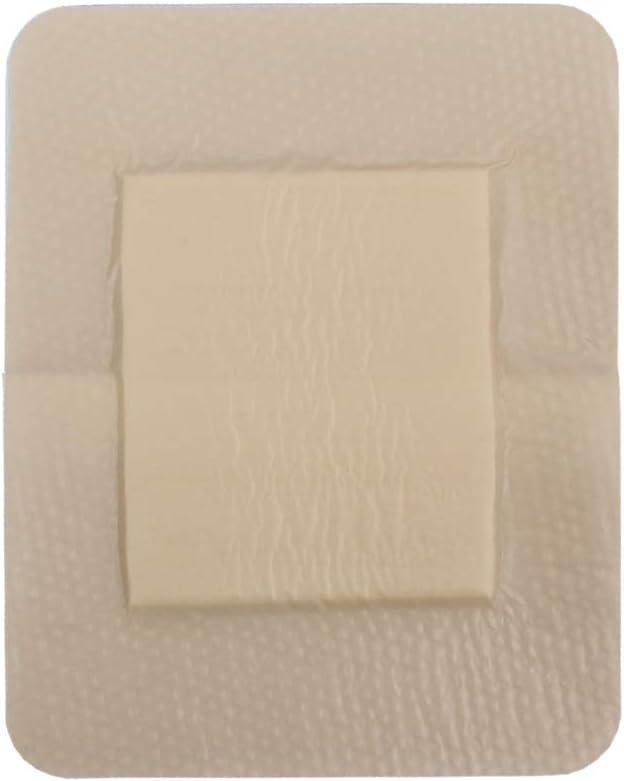 imageMED PRIDE Silicone Bordered Foam Dressings for Wound Care Bed Sore Bandages Adhesive Sterile Pain Removal 4x5 Inch Pack of 104x5 Inch Pack of 10