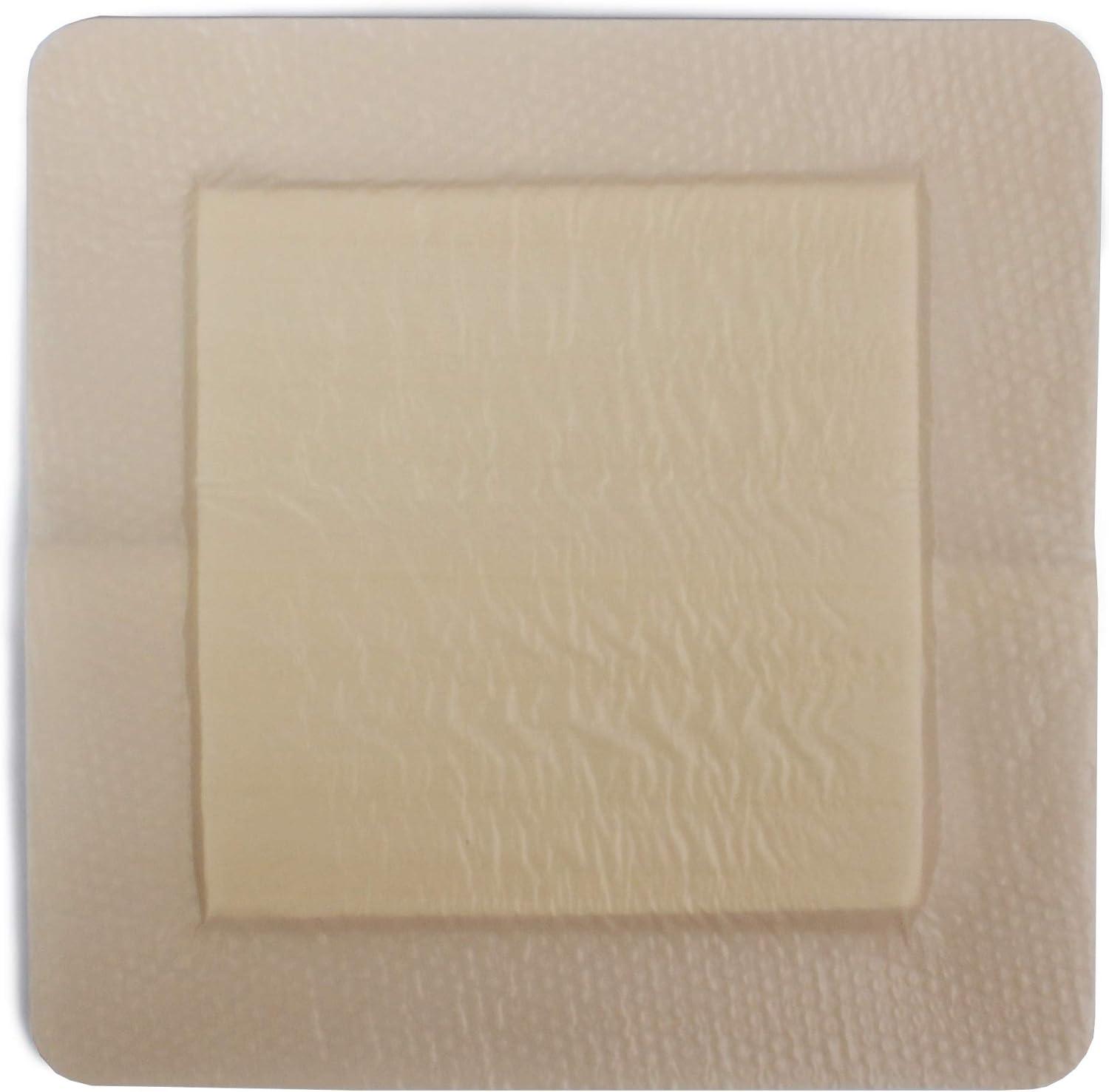 imageMED PRIDE Silicone Bordered Foam Dressings for Wound Care Bed Sore Bandages Adhesive Sterile Pain Removal 4x5 Inch Pack of 106x6 Inch Pack of 10
