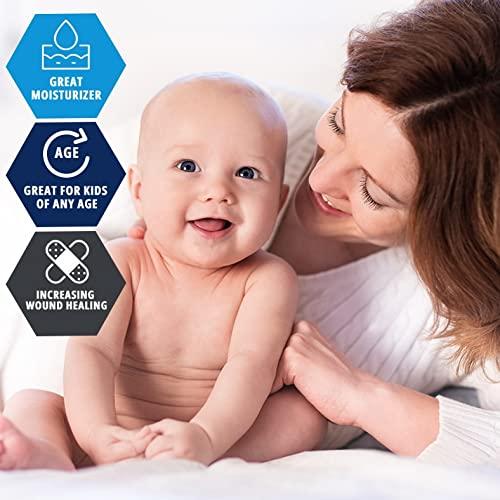 imageMED PRIDE Skin Protectant 35oz Diaper Rash Ointment  ZincOxide Diaper Rash Cream For Babies With Vitamin A D ampamp E ParabenFree Healing Baby Butt Cream For Rash Treatment ampamp Prevention