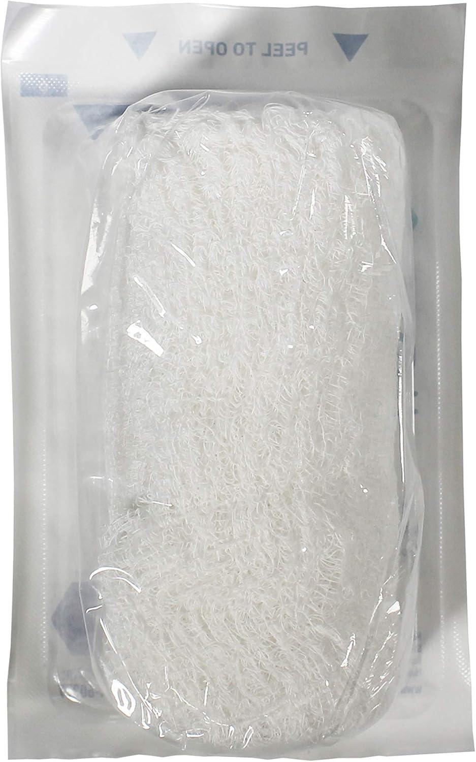 imageMED PRIDE Sterile Krinkle Gauze 6 Rolls 45 x 41 Yards Rolls  Cotton Wound Dressing Sterile Wraps  6Ply Highly Absorbent First Aid Gauzes  Medical Individually Wrapped Mesh Bandage Gauzes12