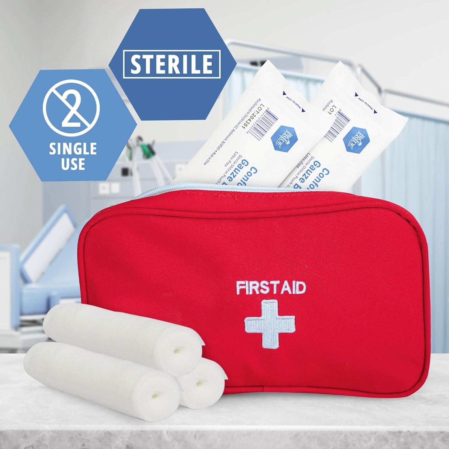 imageMED PRIDE Sterile Stretch Gauze Roll LatexFree NonAdherent Roller Bandage for Wound Care Soft and Elastic 6x1476 Inch Pack of 66x1476 Inch Pack of 6