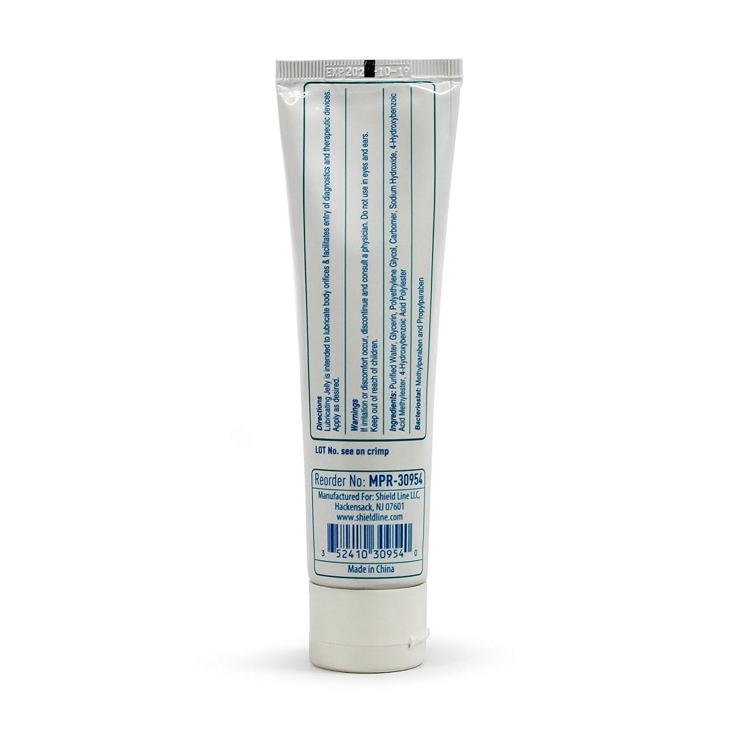 imageMED PRIDE Sterile Surgical Lubricant Jelly Tube 4 Fl Oz WaterSoluble Bacteriostatic Latex Free Medical Lubricating Jelly Box of 12