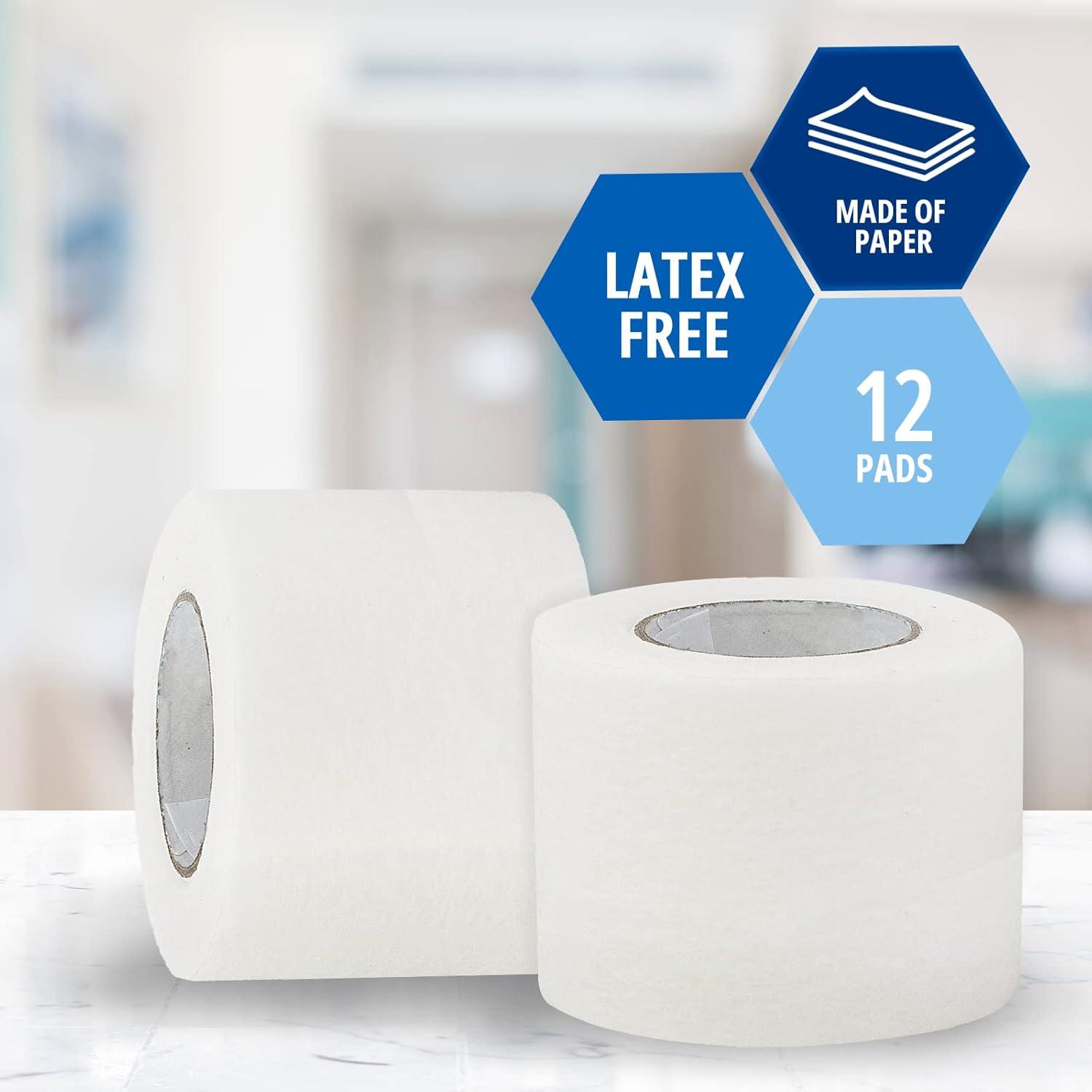 imageMED Pride Paper Surgical Tape 1quot x 10 Yards for Wound Dressing Pack of 12  LatexFree ampamp Hypoallergenic Medical Tape Suitable for Sensitive Skin HospitalGrade Breathable Wound Care Paper Tape6 Count Pack of 1