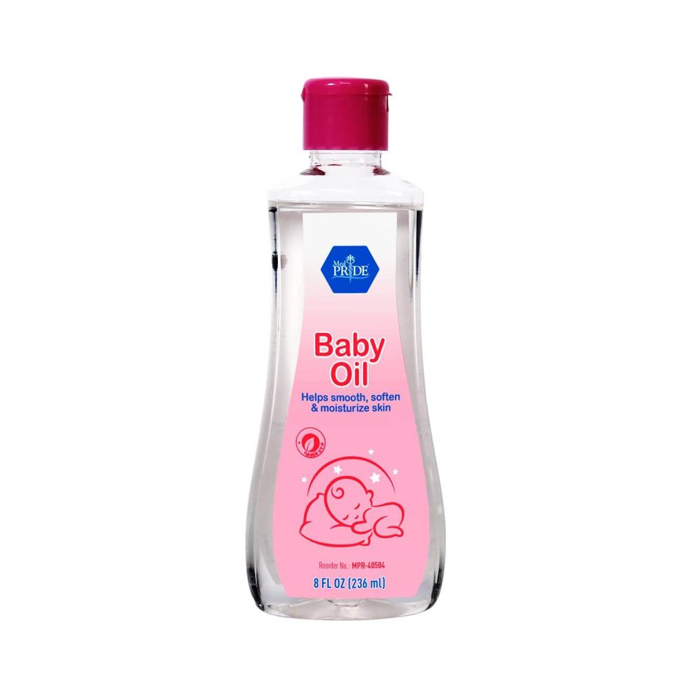 imageMED PRIDE Pure Unscented Mineral Oil for Baby Infants and Toddlers Nourishing Moisturizer for Sensitive Skin Prevents Moisture Loss 8 Fl Oz