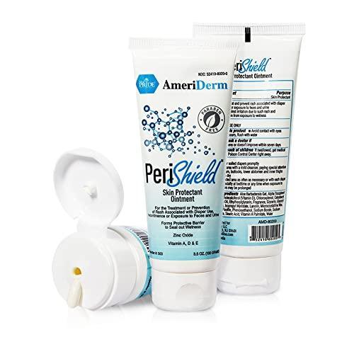 imageMED PRIDE Skin Protectant 35oz Diaper Rash Ointment  ZincOxide Diaper Rash Cream For Babies With Vitamin A D ampamp E ParabenFree Healing Baby Butt Cream For Rash Treatment ampamp Prevention