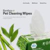 imageMED PRIDE 100 Bamboo Fiber Doggie Cleaning XL  Dog ampamp Cat Cleaning Wipes with Aloe Vera  Alcohol ampamp ParabenFree  8x8 Hypoallergenic Deodorizing Grooming Wipes  4 Packs 400 CountPack of 100 wipes