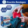 imageMED PRIDE 100 Sterile Fabric Fingertip Finger and Knuckle Bandages  Latex and Rubber Free Hypoallergenic 15in X 3in