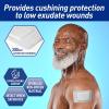 imageMED PRIDE Adhesive Gauze Pads 6x6 25 Sterile Individually Packed Nonstick Breathable Bandages for Wounds Highly Absorbent Latex Free 6 x 6 AB43392 x 35