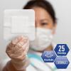 imageMED PRIDE Adhesive Gauze Pads 6x6 25 Sterile Individually Packed Nonstick Breathable Bandages for Wounds Highly Absorbent Latex Free 6 x 6 AB43394 x 4