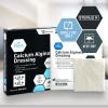 imageMED PRIDE Antimicrobial Calcium Alginate Wound Dressing Pads NonStick Highly Absorbent Sterile Pain Removal 10Pack 4 x 44 x 4