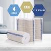 imageMED PRIDE Athletic Elastic Bandages with Velcro Closure for Compression Support LatexFree Breathable Fabric 4x180 Inch Pack of 44x180 Inch Pack of 4