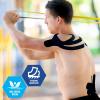 imageMED PRIDE Body Tape for Muscle Pain Relief Uncut 2in X 164ft Kinesiology Roll Breathable LatexFree Athletic Support PinkBlack
