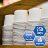 imageMED PRIDE Disposable 250 Pack Paper Souffle Medicine Cups075 Ounce Dispenser Paper CupsPill Holders for Mixed Pills Single DosagePortion Food ampamp Dessert Serving250