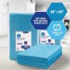 imageMED PRIDE Disposable Drape Sheets Pack of 25  2Ply Hospital Drapes for Stain ampamp Spill Protection Leakproof Medical Paper Sheet Covers for Treatment Tables Exams Stretchers Massage Tables Spa50