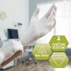 imageMED PRIDE Disposable Latex Medical Grade Exam Gloves Powder Heavy Duty 5 Mil Puncture Resistant Comfort Fit Small1000 WhiteSmall1000