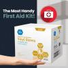 imageMED PRIDE Disposable Medical Grade Vinyl Exam Gloves Latex ampamp Powder Free UltraStrong for Healthcare ampamp Food Handling Medium Pack of 100 100 Clear1