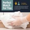 imageMED PRIDE Disposable Medical Grade Vinyl Exam Gloves Latex ampamp Powder Free UltraStrong for Healthcare ampamp Food Handling Medium Pack of 100 100 Clear1