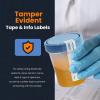 imageMED PRIDE Disposable Specimen Cups 10Pack HighGrade Silicone Sterile Individually Wrapped Medical Cups WLeakproof ScrewOn Lids ampamp TamperEvident Seal Urine Fluid Sample Collection ampamp More