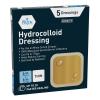 imageMED PRIDE Hydrocolloid 6 x 6 Wound Dressing Pads 5Pack Sterile Adhesive Patches Individually Packed Highly Absorbent WaterResistant ampamp Comfortable Multiple Day UsageThin