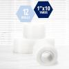 imageMED PRIDE Hypoallergenic Adhesive Surgical Tape 12 Pack Breathable First Aid Med Tape Latex ampamp Rubber Free 1quot X 10 yds ClearTransparent1 X 10 yds