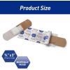 imageMED PRIDE Hypoallergenic Latex Free Fabric Adhesive Bandages Nonstick Pad Sterile Individually Wrapped 1 x 3  100 Count34 x 3  100 Count