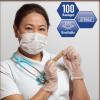 imageMED PRIDE Hypoallergenic Latex Free Fabric Adhesive Bandages Nonstick Pad Sterile Individually Wrapped 1 x 3  100 Count34 x 3  100 Count