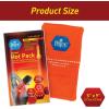 imageMED PRIDE Instant Hot Packs Disposable for Pain Relief Activates Instantly 5in X 9in 24Pack Includes 3 Fabric Wraps
