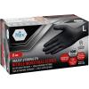 imageMED PRIDE Maxx Strength Nitrile Industrial Black 8 Mil Thick  Diamond Texture Disposable HeavyDuty TearResistant1000