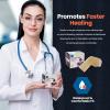 imageMED PRIDE MedicalGrade Silicone Wound and Scar Tape Roll 15 in X 16 Yards PainFree Removal EasyTear Waterproof LatexFree