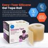 imageMED PRIDE MedicalGrade Silicone Wound and Scar Tape Roll 15 in X 16 Yards PainFree Removal EasyTear Waterproof LatexFree