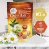 imageMED PRIDE Menthol Epsom Bath Salts for Pain Relief Soothing Muscle Recovery ampamp Relaxation with Essential Oils Foot Soak 192 Ounce Pack of 1Green Tea  Chamomile