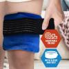 imageMED PRIDE Reusable Hot Gel Pack and Cold Therapy Belt with Sleeve 2 Pack Microwavable Hot Gel Bag for Pain Relief Injuries Headaches Knee Pain