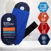 imageMED PRIDE Reusable Hot Gel Pack and Cold Therapy Belt with Sleeve 2 Pack Microwavable Hot Gel Bag for Pain Relief Injuries Headaches Knee Pain