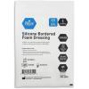 imageMED PRIDE Silicone Bordered Foam Dressings for Wound Care Bed Sore Bandages Adhesive Sterile Pain Removal 4x5 Inch Pack of 104x5 Inch Pack of 10