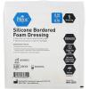 imageMED PRIDE Silicone Bordered Foam Dressings for Wound Care Bed Sore Bandages Adhesive Sterile Pain Removal 4x5 Inch Pack of 106x6 Inch Pack of 10
