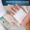 imageMED PRIDE Silver Calcium Alginate Wound Dressing Pads Pack of 5 Non Stick Highly Absorbent Seaweed Fiber Layers 20x Absorbency 4 x 82 x 2