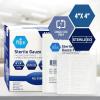 imageMED PRIDE Sterile Gauze Dressing Pads Individually Wrapped Nonstick 12Ply Cotton Highly Absorbent for Wound Care 4x4 Inch Pack of 1004x4 Inch Pack of 100