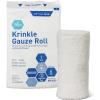 imageMED PRIDE Sterile Krinkle Gauze 6 Rolls 45 x 41 Yards Rolls  Cotton Wound Dressing Sterile Wraps  6Ply Highly Absorbent First Aid Gauzes  Medical Individually Wrapped Mesh Bandage Gauzes12