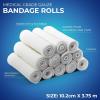 imageMED PRIDE Stretch Gauze Bandage Rolls 4in X 41 Yards Pack of 12 PreRolled Rolling Stretch Gauze for Wisdom Teeth Wounds Injuries