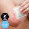 imageMED PRIDE Waterproof Silicone 6 X 6 Foam Wound Dressing 10Count Sterile Adhesive Border  Home or Emergency Healing Support  Partial or Shallow Drainage Coverage4x4 Inch Pack of 10