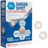 imageMED PRIDE 100Pack 78in Sterile Small Round Clear Bandages for Face  Sensitive Skin Spot Bandages with NonStick Pad Hypoallergenic Adhesive LatexFree