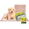 imageMED PRIDE Cat Pee Pads for Travel Carrier Disposable 6Layer UltraAbsorbent Leakproof Kitten Pads 22 X 24 in 1 Pack 5 Pads Peach