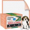 imageMED PRIDE Dog Training Pads With Attractant Pack of 100 Disposable UltraAbsorbent Puppy Potty Pee Pads With 6Layer Technology Leakproof ampamp Waterproof Pet Pads For Dogs Cats Rabbits 22 x 2422 x 24