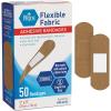 imageMED PRIDE Hypoallergenic Latex Free Fabric Adhesive Bandages Nonstick Pad Sterile Individually Wrapped 1 x 3  100 Count1 x 3  100 Count