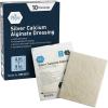 imageMED PRIDE Silver Calcium Alginate Wound Dressing Pads Pack of 5 Non Stick Highly Absorbent Seaweed Fiber Layers 20x Absorbency 4 x 84 x 5