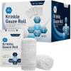 imageMED PRIDE Sterile Krinkle Gauze 6 Rolls 45 x 41 Yards Rolls  Cotton Wound Dressing Sterile Wraps  6Ply Highly Absorbent First Aid Gauzes  Medical Individually Wrapped Mesh Bandage Gauzes12